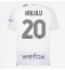 Maillot de football Réplique AC Milan Pierre Kalulu #20 Extérieur 2023-24 Manche Courte