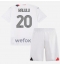 Maillot de football Réplique AC Milan Pierre Kalulu #20 Extérieur Enfant 2023-24 Manche Courte (+ Pantalon court)