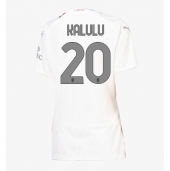 Maillot de football Réplique AC Milan Pierre Kalulu #20 Extérieur Femme 2023-24 Manche Courte