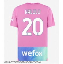 Maillot de football Réplique AC Milan Pierre Kalulu #20 Troisième 2023-24 Manche Courte