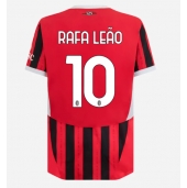 Maillot de football Réplique AC Milan Rafael Leao #10 Domicile 2024-25 Manche Courte