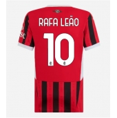 Maillot de football Réplique AC Milan Rafael Leao #10 Domicile Femme 2024-25 Manche Courte