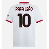 Maillot de football Réplique AC Milan Rafael Leao #10 Extérieur 2024-25 Manche Courte