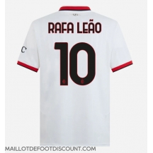 Maillot de football Réplique AC Milan Rafael Leao #10 Extérieur 2024-25 Manche Courte