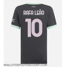 Maillot de football Réplique AC Milan Rafael Leao #10 Troisième Femme 2024-25 Manche Courte