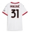 Maillot de football Réplique AC Milan Strahinja Pavlovic #31 Extérieur Femme 2024-25 Manche Courte