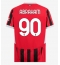 Maillot de football Réplique AC Milan Tammy Abraham #90 Domicile 2024-25 Manche Courte