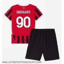 Maillot de football Réplique AC Milan Tammy Abraham #90 Domicile Enfant 2024-25 Manche Courte (+ Pantalon court)