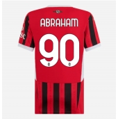 Maillot de football Réplique AC Milan Tammy Abraham #90 Domicile Femme 2024-25 Manche Courte