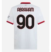 Maillot de football Réplique AC Milan Tammy Abraham #90 Extérieur 2024-25 Manche Courte