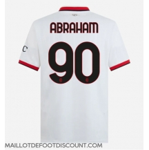 Maillot de football Réplique AC Milan Tammy Abraham #90 Extérieur 2024-25 Manche Courte