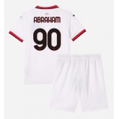 Maillot de football Réplique AC Milan Tammy Abraham #90 Extérieur Enfant 2024-25 Manche Courte (+ Pantalon court)