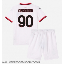 Maillot de football Réplique AC Milan Tammy Abraham #90 Extérieur Enfant 2024-25 Manche Courte (+ Pantalon court)