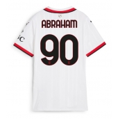 Maillot de football Réplique AC Milan Tammy Abraham #90 Extérieur Femme 2024-25 Manche Courte