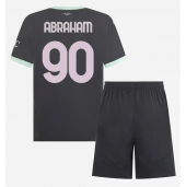 Maillot de football Réplique AC Milan Tammy Abraham #90 Troisième Enfant 2024-25 Manche Courte (+ Pantalon court)