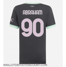 Maillot de football Réplique AC Milan Tammy Abraham #90 Troisième Femme 2024-25 Manche Courte