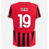 Maillot de football Réplique AC Milan Theo Hernandez #19 Domicile 2024-25 Manche Courte