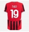 Maillot de football Réplique AC Milan Theo Hernandez #19 Domicile 2024-25 Manche Courte