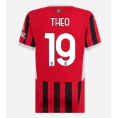 Maillot de football Réplique AC Milan Theo Hernandez #19 Domicile Femme 2024-25 Manche Courte