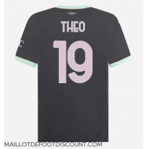 Maillot de football Réplique AC Milan Theo Hernandez #19 Troisième 2024-25 Manche Courte