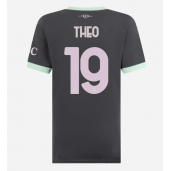 Maillot de football Réplique AC Milan Theo Hernandez #19 Troisième Femme 2024-25 Manche Courte