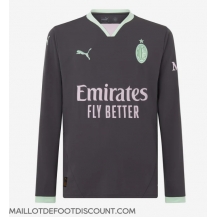 Maillot de football Réplique AC Milan Troisième 2024-25 Manche Longue