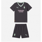 Maillot de football Réplique AC Milan Troisième Enfant 2024-25 Manche Courte (+ Pantalon court)