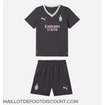 Maillot de football Réplique AC Milan Troisième Enfant 2024-25 Manche Courte (+ Pantalon court)