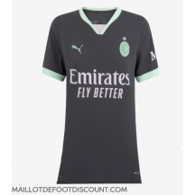 Maillot de football Réplique AC Milan Troisième Femme 2024-25 Manche Courte