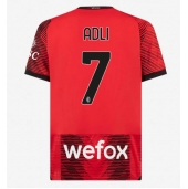 Maillot de football Réplique AC Milan Yacine Adli #7 Domicile 2023-24 Manche Courte