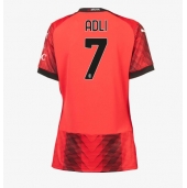 Maillot de football Réplique AC Milan Yacine Adli #7 Domicile Femme 2023-24 Manche Courte