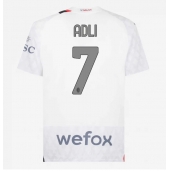 Maillot de football Réplique AC Milan Yacine Adli #7 Extérieur 2023-24 Manche Courte