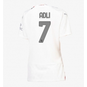 Maillot de football Réplique AC Milan Yacine Adli #7 Extérieur Femme 2023-24 Manche Courte