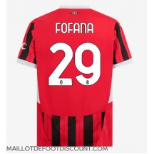 Maillot de football Réplique AC Milan Youssouf Fofana #29 Domicile 2024-25 Manche Courte