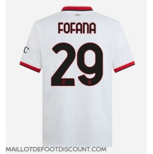 Maillot de football Réplique AC Milan Youssouf Fofana #29 Extérieur 2024-25 Manche Courte