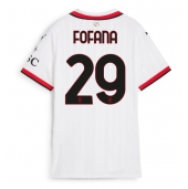 Maillot de football Réplique AC Milan Youssouf Fofana #29 Extérieur Femme 2024-25 Manche Courte