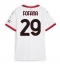 Maillot de football Réplique AC Milan Youssouf Fofana #29 Extérieur Femme 2024-25 Manche Courte