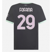 Maillot de football Réplique AC Milan Youssouf Fofana #29 Troisième 2024-25 Manche Courte