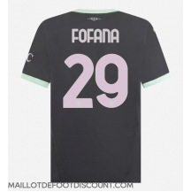 Maillot de football Réplique AC Milan Youssouf Fofana #29 Troisième 2024-25 Manche Courte