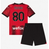 Maillot de football Réplique AC Milan Yunus Musah #80 Domicile Enfant 2023-24 Manche Courte (+ Pantalon court)