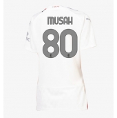 Maillot de football Réplique AC Milan Yunus Musah #80 Extérieur Femme 2023-24 Manche Courte