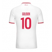 Maillot de football Réplique AS Monaco Aleksandr Golovin #10 Domicile 2024-25 Manche Courte