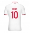 Maillot de football Réplique AS Monaco Aleksandr Golovin #10 Domicile 2024-25 Manche Courte