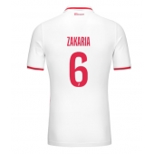 Maillot de football Réplique AS Monaco Denis Zakaria #6 Domicile 2024-25 Manche Courte