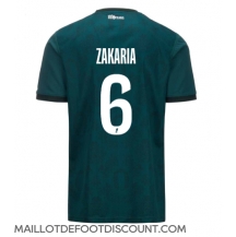 Maillot de football Réplique AS Monaco Denis Zakaria #6 Extérieur 2024-25 Manche Courte