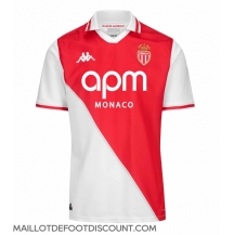 Maillot de football Réplique AS Monaco Domicile 2024-25 Manche Courte