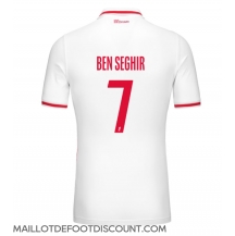 Maillot de football Réplique AS Monaco Eliesse Ben Seghir #7 Domicile 2024-25 Manche Courte