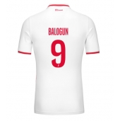 Maillot de football Réplique AS Monaco Folarin Balogun #9 Domicile 2024-25 Manche Courte