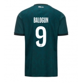 Maillot de football Réplique AS Monaco Folarin Balogun #9 Extérieur 2024-25 Manche Courte