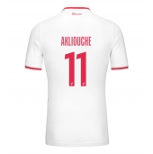 Maillot de football Réplique AS Monaco Maghnes Akliouche #11 Domicile 2024-25 Manche Courte